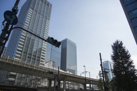Looking at the area only, Drone's business example (Tokyo edition)