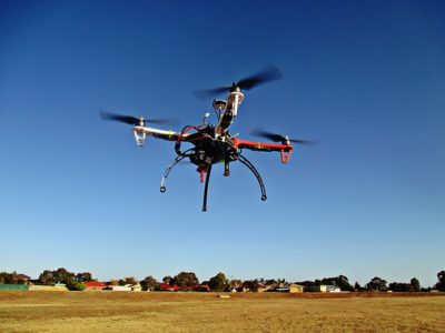 Successful in every place! Drone's manned flight