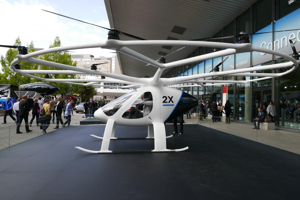 Successful in every place! Drone's manned flight